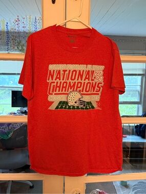 Champion Red National Champions 2024 Graphic Tee